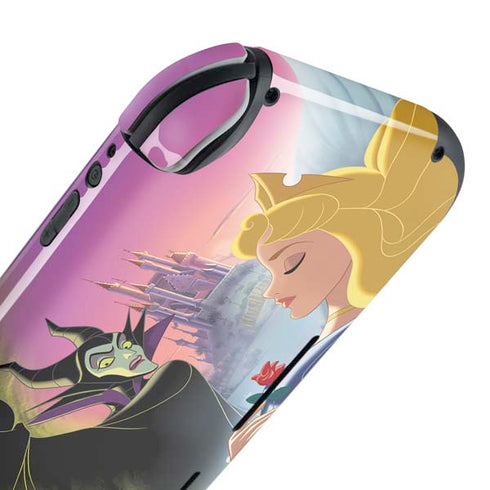 Disney Villains Sleeping Beauty and Maleficent Art Nintendo Switch Lite Skin